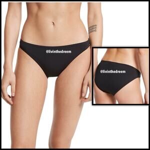 MICHAEL MICHAEL KORS Stretch Nylon Bikini Bottom SZ M $54